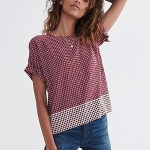 Madewell 100% Silk Top